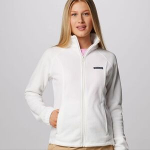 Columbia Women's White Fleece Jacket